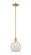 Arcadia One Light Mini Pendant in Champagne Bronze (405|716-1S-CB-G121-8RW)