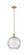 Arcadia One Light Mini Pendant in Champagne Bronze (405|716-1S-CB-G1213-12CL)