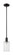 Arcadia One Light Mini Pendant in Matte Black (405|716-1S-BK-G802)
