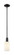 Arcadia One Light Mini Pendant in Matte Black (405|716-1S-BK-G801)