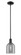 Arcadia One Light Mini Pendant in Matte Black (405|716-1S-BK-G558-6SM)