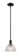 Arcadia One Light Mini Pendant in Matte Black (405|716-1S-BK-G422)