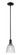Arcadia One Light Mini Pendant in Matte Black (405|716-1S-BK-G382)