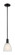 Arcadia One Light Mini Pendant in Matte Black (405|716-1S-BK-G381)