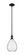Arcadia One Light Mini Pendant in Matte Black (405|716-1S-BK-G372)