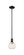 Arcadia One Light Mini Pendant in Matte Black (405|716-1S-BK-G1216-6WM)
