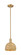 Arcadia One Light Mini Pendant in Brushed Brass (405|716-1S-BB-RBD-8-NAT)