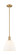 Arcadia One Light Mini Pendant in Brushed Brass (405|716-1S-BB-GBD-91)
