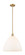 Arcadia One Light Mini Pendant in Brushed Brass (405|716-1S-BB-GBD-161)