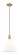 Arcadia One Light Mini Pendant in Brushed Brass (405|716-1S-BB-GBC-121)