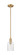 Arcadia One Light Mini Pendant in Brushed Brass (405|716-1S-BB-G342)