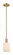 Arcadia One Light Mini Pendant in Brushed Brass (405|716-1S-BB-G341)