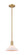 Arcadia One Light Mini Pendant in Brushed Brass (405|716-1S-BB-G131)
