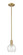 Arcadia One Light Mini Pendant in Brushed Brass (405|716-1S-BB-G124-6)