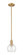 Arcadia One Light Mini Pendant in Brushed Brass (405|716-1S-BB-G122-6)