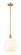Arcadia One Light Mini Pendant in Brushed Brass (405|716-1S-BB-G1217-12WV)