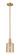 Arcadia One Light Mini Pendant in Brushed Brass (405|716-1S-BB-G116)