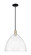 Arcadia One Light Mini Pendant in Black Antique Brass (405|716-1S-BAB-GBD-164)