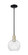 Arcadia One Light Mini Pendant in Black Antique Brass (405|716-1S-BAB-G122-8)