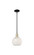 Arcadia One Light Mini Pendant in Black Antique Brass (405|716-1S-BAB-G1216-8WM)