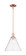 Arcadia One Light Mini Pendant in Antique Copper (405|716-1S-AC-GBC-124)