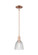 Arcadia One Light Mini Pendant in Antique Copper (405|716-1S-AC-G382)
