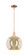Arcadia One Light Mini Pendant in Antique Copper (405|716-1S-AC-G128-12)