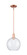 Arcadia One Light Mini Pendant in Antique Copper (405|716-1S-AC-G124-10)