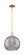 Arcadia One Light Mini Pendant in Antique Copper (405|716-1S-AC-G1213-12SM)
