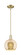 Arcadia One Light Mini Pendant in Antique Brass (405|716-1S-AB-G128-8)
