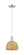 Arcadia One Light Mini Pendant in Satin Nickel (405|716-1P-SN-RBD-8-NAT)