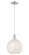 Arcadia One Light Mini Pendant in Brushed Satin Nickel (405|716-1P-SN-G1216-10WM)