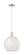 Arcadia One Light Mini Pendant in Brushed Satin Nickel (405|716-1P-SN-G1216-12WM)