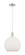 Arcadia One Light Mini Pendant in Brushed Satin Nickel (405|716-1P-SN-G121-12)