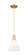 Arcadia One Light Mini Pendant in Satin Gold (405|716-1P-SG-GBC-81)