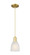 Arcadia One Light Mini Pendant in Satin Gold (405|716-1P-SG-G441)