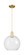 Arcadia One Light Mini Pendant in Satin Gold (405|716-1P-SG-G122-12)