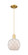 Arcadia One Light Mini Pendant in Satin Gold (405|716-1P-SG-G121-8RW)