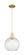 Arcadia One Light Mini Pendant in Satin Gold (405|716-1P-SG-G1215-10)