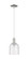 Arcadia One Light Mini Pendant in Polished Nickel (405|716-1P-PN-G558-6SDY)
