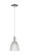 Arcadia One Light Mini Pendant in Polished Nickel (405|716-1P-PN-G382)