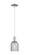 Arcadia One Light Mini Pendant in Polished Nickel (405|716-1P-PN-G257)