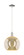 Arcadia One Light Mini Pendant in Polished Nickel (405|716-1P-PN-G128-12)