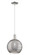 Arcadia One Light Mini Pendant in Polished Nickel (405|716-1P-PN-G1213-10SM)