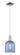 Arcadia One Light Mini Pendant in Polished Chrome (405|716-1P-PC-G558-6BL)