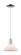 Arcadia One Light Mini Pendant in Polished Chrome (405|716-1P-PC-G131)