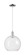 Arcadia One Light Mini Pendant in Polished Chrome (405|716-1P-PC-G122-12)