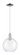 Arcadia One Light Mini Pendant in Polished Chrome (405|716-1P-PC-G122-10)