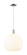 Arcadia One Light Mini Pendant in Polished Chrome (405|716-1P-PC-G1217-14WV)