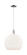 Arcadia One Light Mini Pendant in Polished Chrome (405|716-1P-PC-G121-14)